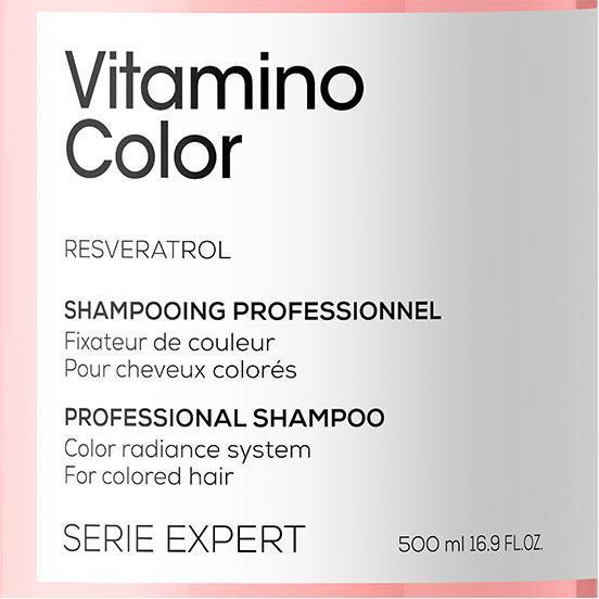 Produktbild L'Oréal Professionnel Serie Expert Vitamino Color (500 ml, Flüssiges Shampoo)