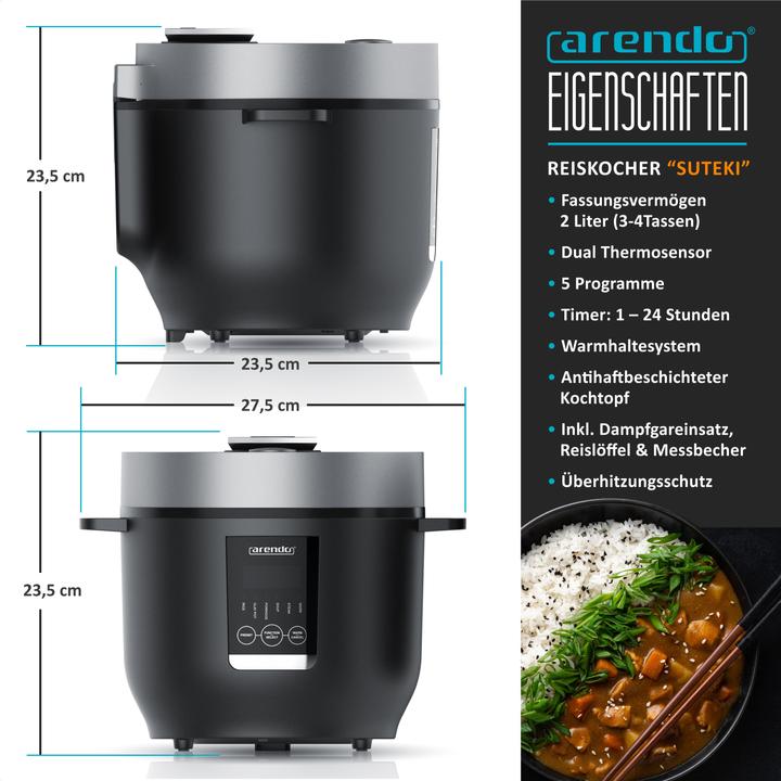 Produktbild Arendo Reiskocher