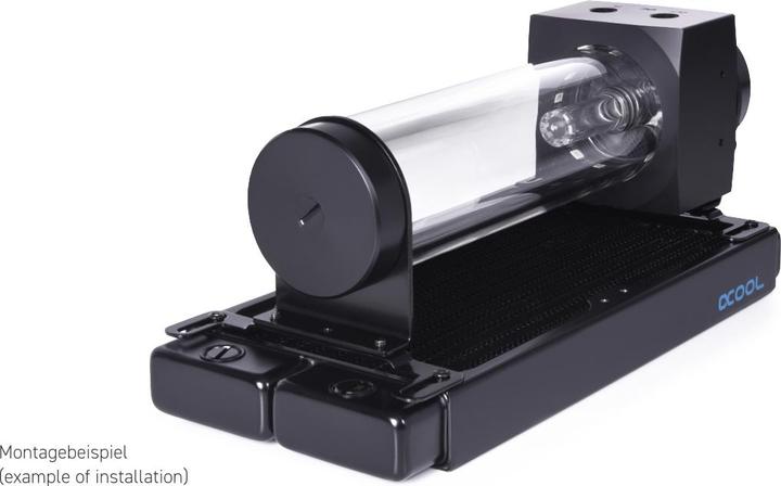 Actual product image Alphacool Alpha Core 200 Aurora Reservoir w. VPP 1019164
