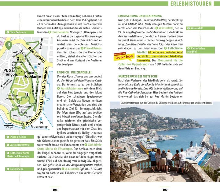 Produktbild Reiseführer Nizza, Antibes, Cannes, Monaco (Deutsch, Jördis Kimpfler, 2022)