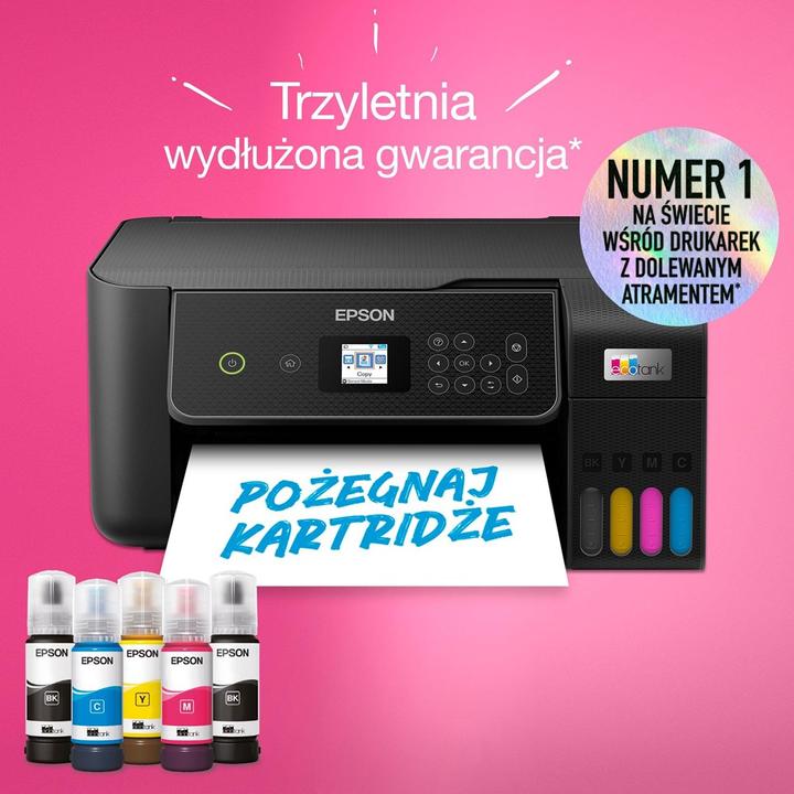 Actual product image Epson EcoTank L3280, 3in1,Print, Scan, Copy (Colour)