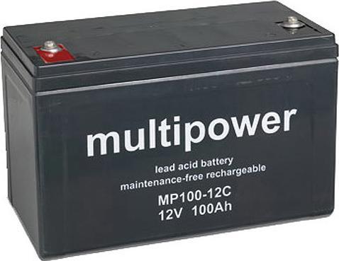 Produktbild Multipower MP100-12C AGM-Batterie (12 V, 100 Ah)