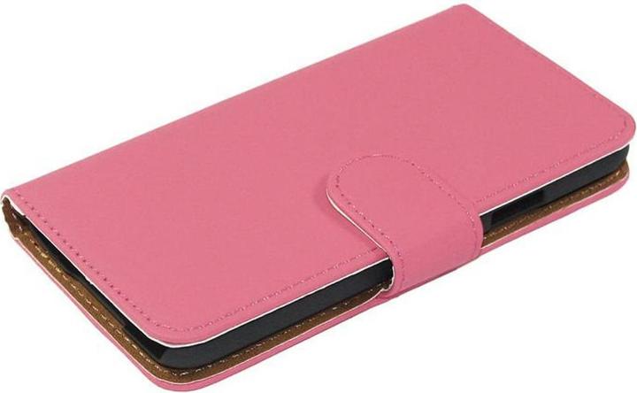 Produktbild König Design Schutzhülle Handytasche (Flip Quer) für Handy Apple iPhone 6 Plus Rosa (Apple iPhone 6 Plus)