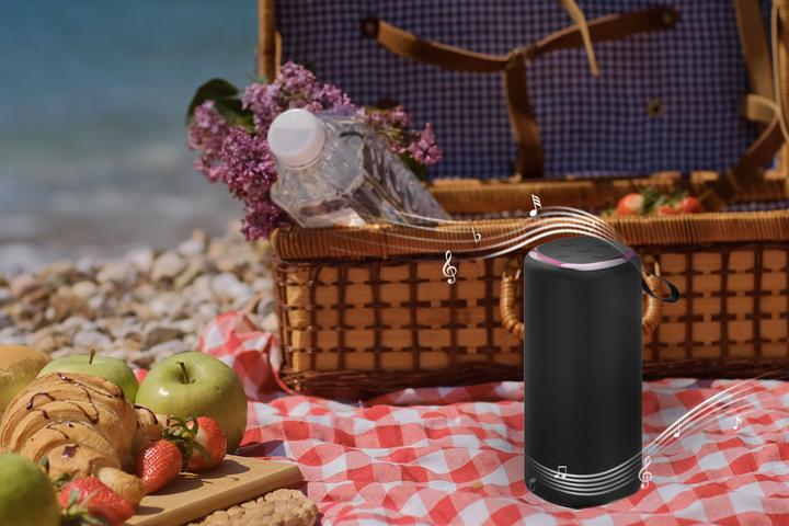Actual product image Gembird SPEAKER BLUETOOTH/SPK-BT-LED-08L (4 h)