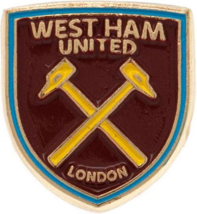 West Ham United FC Wappen Abzeichen Metall