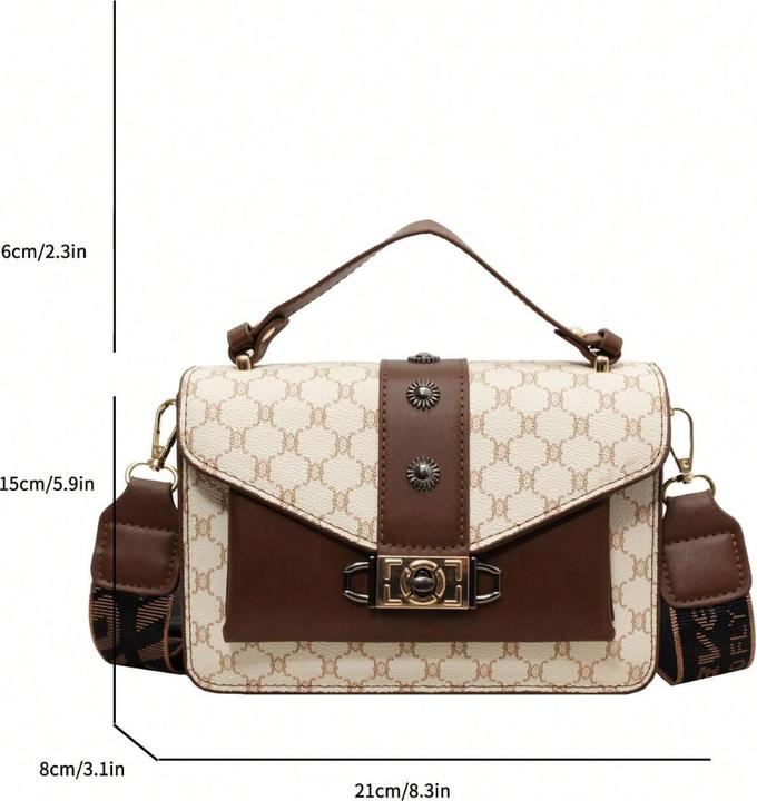 Produktbild Only-Bags.Store Frauen Handtasche, Leder Hobo Satchels, Umhängetasche, Umhängetasche, Geldbörse