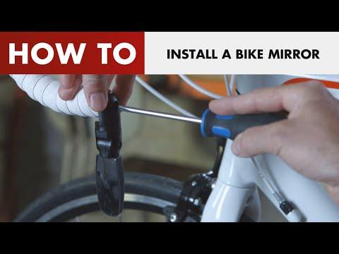 Actual product image Zefal Spin bicycle mirror