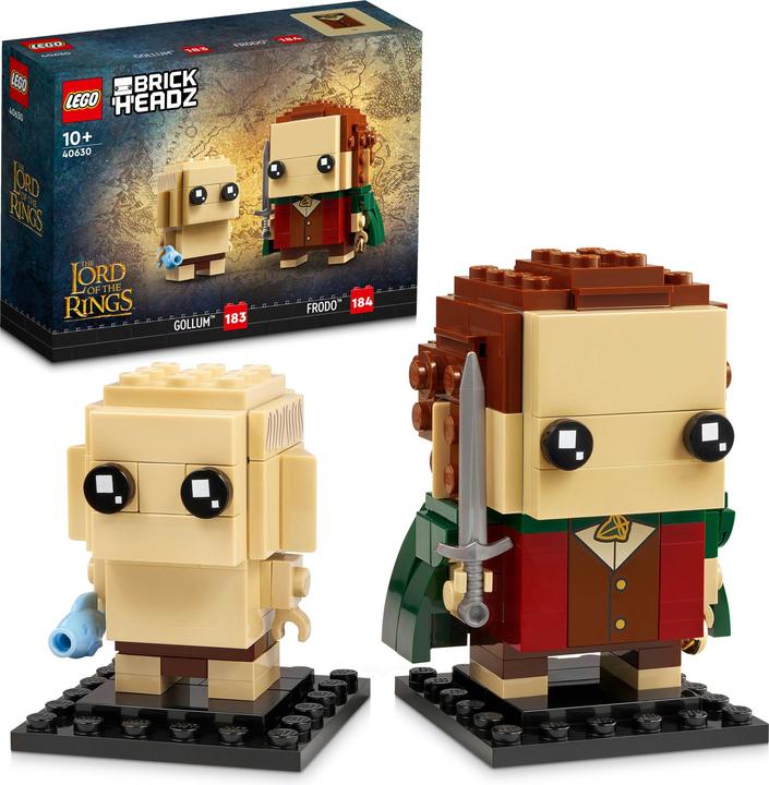 Produktbild LEGO Brickheadz Frodo & Gollum (40630, LEGO Brickheadz)