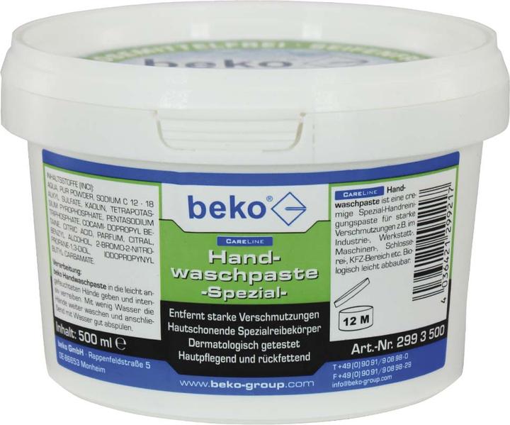Actual product image Beko Hand Wash Paste 500ml 2993500 (Liquid soap, 500 ml)