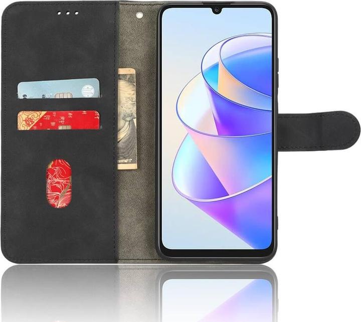 Productafbeelding Cover-Discount Honor X7a - Leren beschermhoesje zwart (Honor X7a)