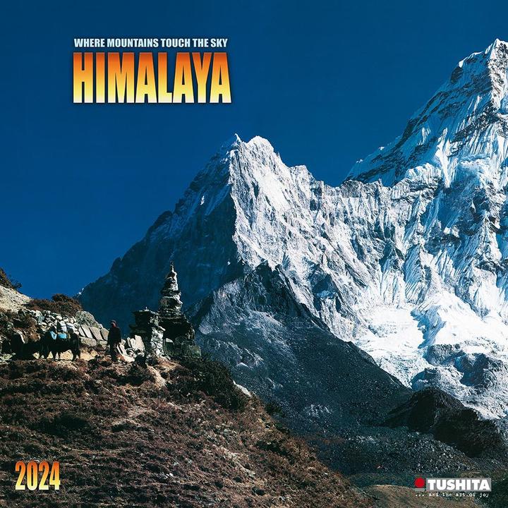 Actual product image Himalaya 2024 (30 x 30 cm, Hardcover, Spanish, French, Italian, Polish, English, Dutch, Czech, German)