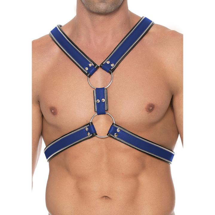 Produktbild Ouch! Z Series Scottish Harness/Blue - S/M