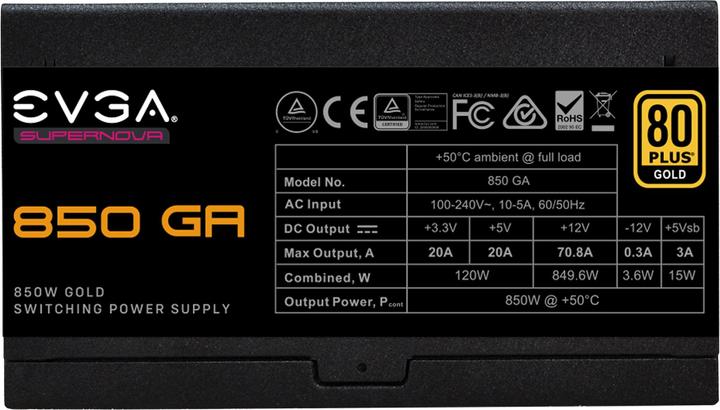 Produktbild EVGA SuperNova GA (850 W)