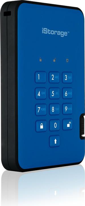 Actual product image iStorage diskAshur² - Hard disk - encrypted - 4 TB - external (portable) (4 TB)