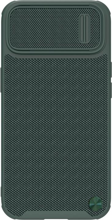 Immagine prodotto Nillkin Corazza S-Hull testurizzata per iPhone 14 Pro Max con copertura della fotocamera verde scuro (Apple iPhone 14 Pro Max)