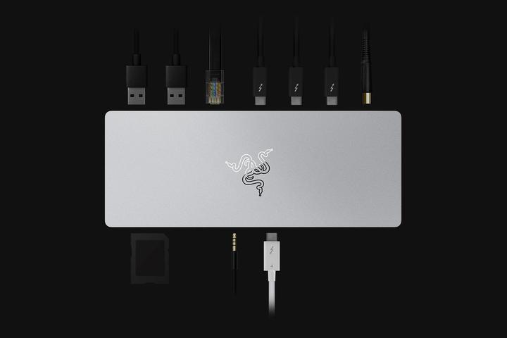 Actual product image Razer Thunderbolt 4 Dock (Thunderbolt, 9 Ports)