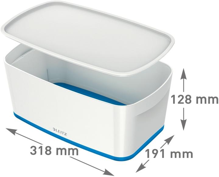 Image du produit Leitz MyBox petite avec couvercle bleu (18 l)