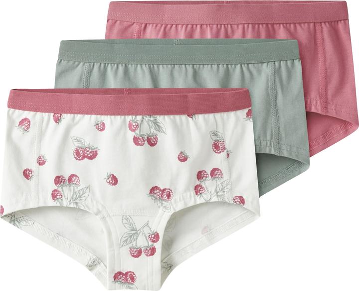 Immagine prodotto Name it Girls Hipster Himbeeren (122, 128, confezione da 3)