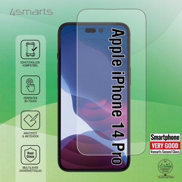 Image du produit 4smarts Second Glass 2.5D (1 pièce(s), Apple iPhone 14 Pro)