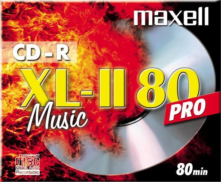 Produktbild Maxell CD 700MB 1-12X Music 10 pcs (10 x)