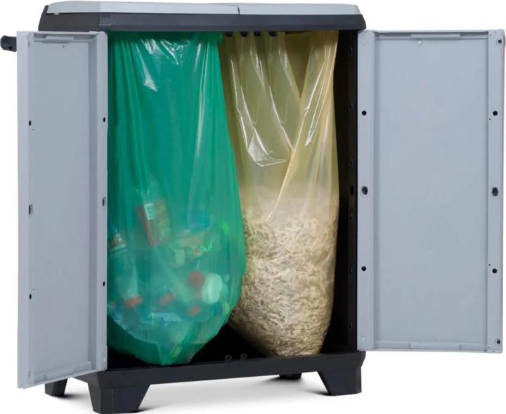 Immagine prodotto Keter Armadio per il riciclaggio Split Premium in plastica nera 220 l (220 l)