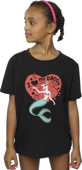 Immagine prodotto Disney The Little Mermaid Love Daddy Maglietta Ragazze (140, 146)