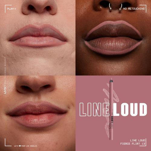 Actual product image NYX Professional Make-Up Line Loud Fierce Flirt (13 Fierce Flirt)