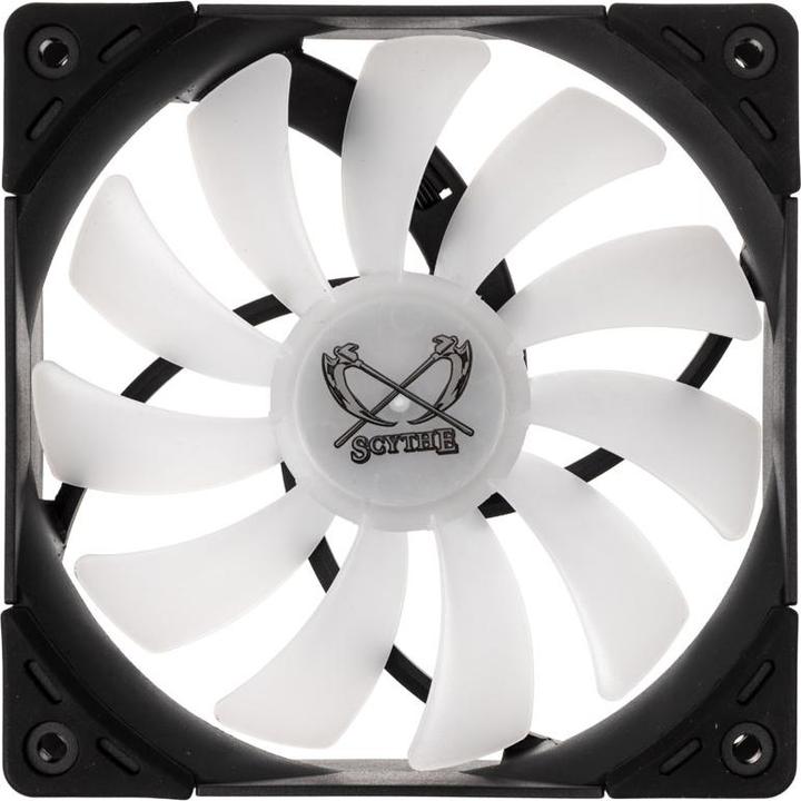 Actual product image Scythe Kaze Flex 120 ARGB PWM fan, 300-1200rpm (120 mm, 1 x)