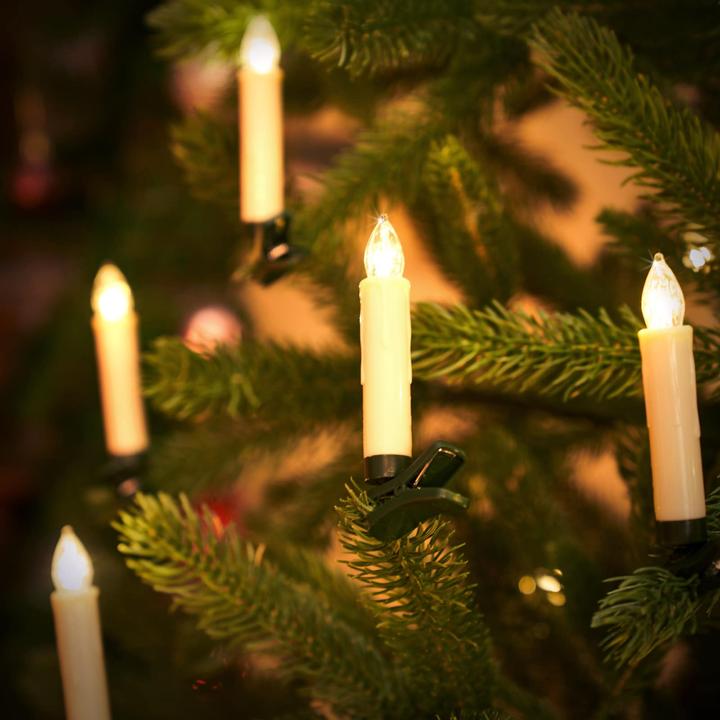 Produktbild Monzana Weihnachtsbaumkerzen (30 x)