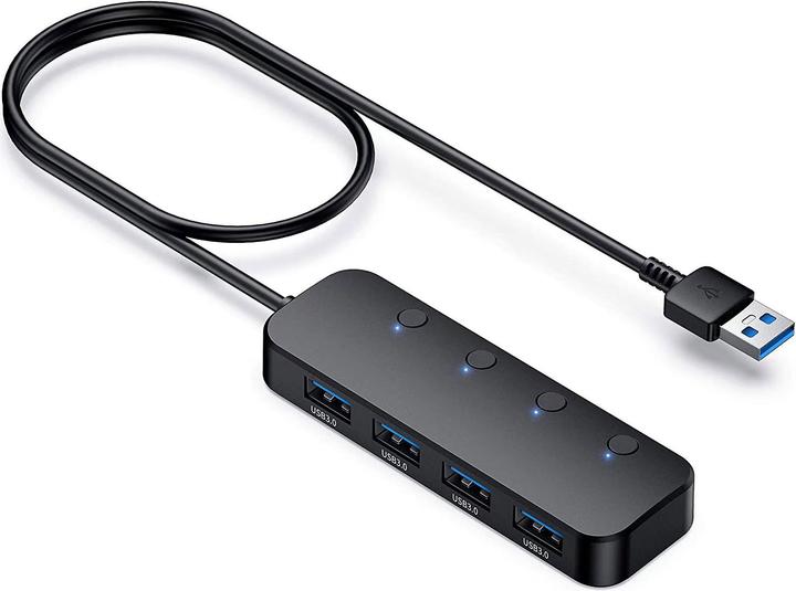 Immagine prodotto ProXtend Hub a 4 porte USB 3.2 Gen 1 Cavo da 0,6 m (USB-A, 4 Porti)