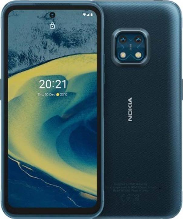 Nokia Smartphone XR20 5G 4 (64 GB, Zila, 6.67", Dual SIM, 5G)