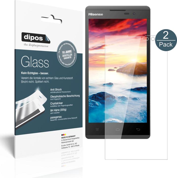 Actual product image Dipos Screen Protector Anti-Shock (1 Piece, HiSense Sero 5)
