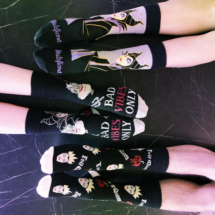 Actual product image Cerda DISNEY VILLAINS - Pack de 3 Paires de Chaussettes (Taille 36-43) (pack of 3, 41, 45)