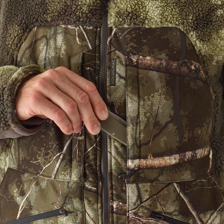 Actual product image Solognac Hunting jacket 900 Treemetic warm low noise (L)