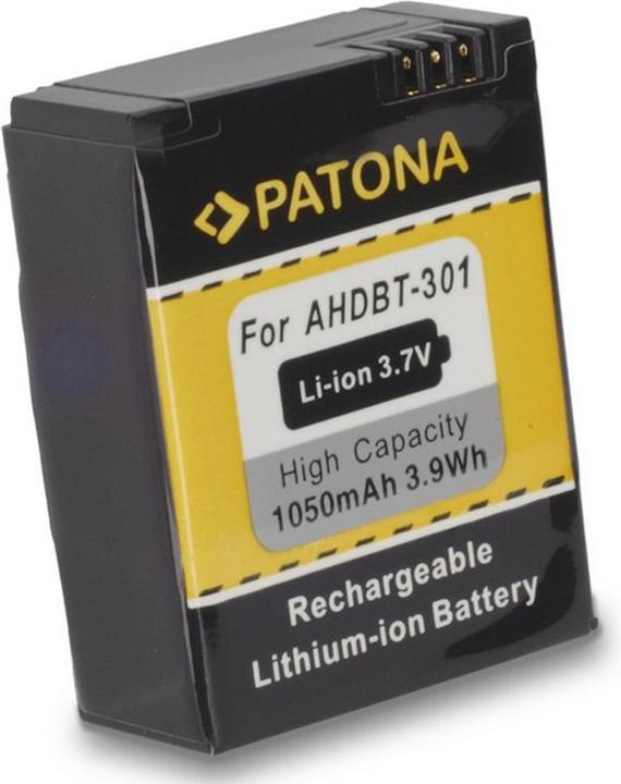Immagine prodotto Patona Batteria per Gopro 3/3+ (Batteria della fotocamera)