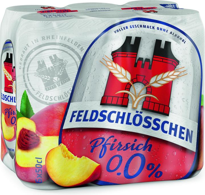 Feldschlösschen Pfirsich (6 x 50 cl)