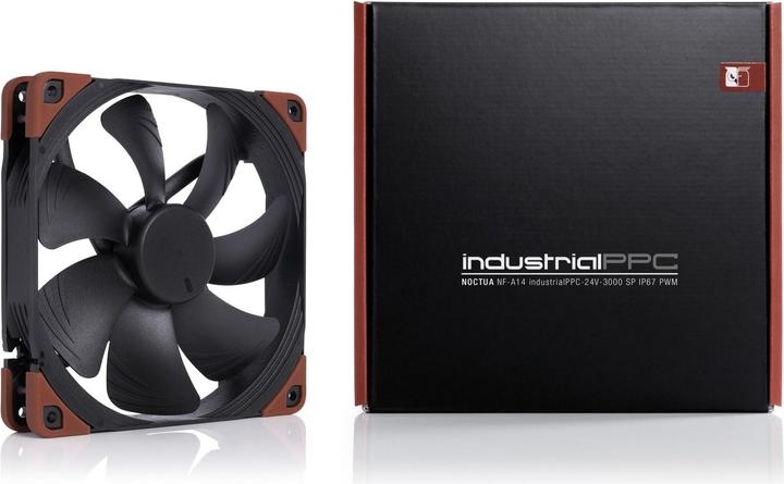 Immagine prodotto Noctua NF-A14 indu.3000 IP67 140x140x25 NF-A14 industrialPPC-24V-3000 SP IP67PWM (140 mm, 1 x)