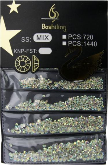 Produktbild Nagellack24 Strasssteine Crystal Mix (Nagelverzierung)