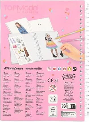 Immagine prodotto Depesche TOPModel Pocket Malbuch