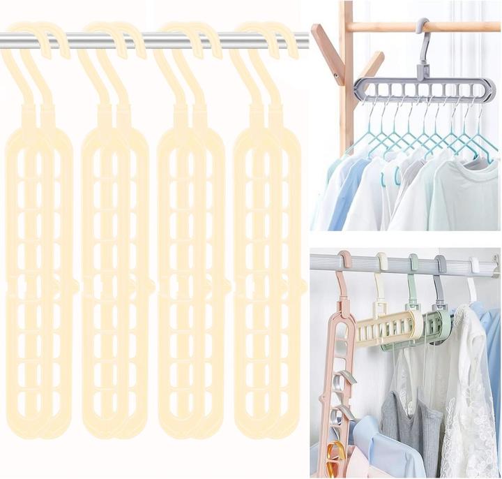 König Design Magical space-saving trouser hanger Coat hanger Trouser hanger Multiple trouser hangers (1 x)
