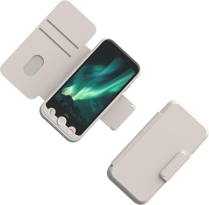 Doro Wallet Case bone für Aurora A1x (Oppo A11)