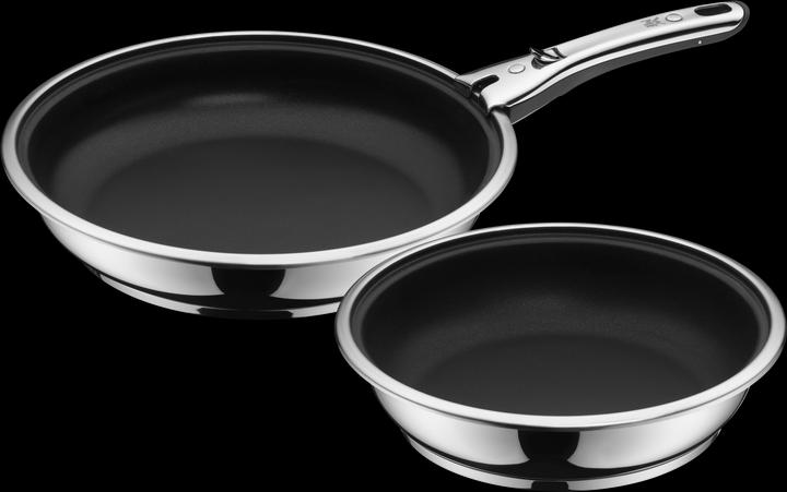 Produktbild WMF Compact Cuisine Topf-Set, 3-teilig (Pfannenset + Topfset, Edelstahl)