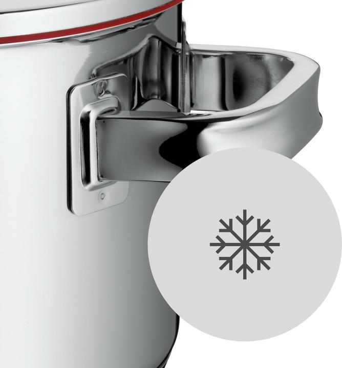 Produktbild WMF Bratentopf FUNCTION 4 Platin (24 cm, Bräter + Schmortopf, Edelstahl)