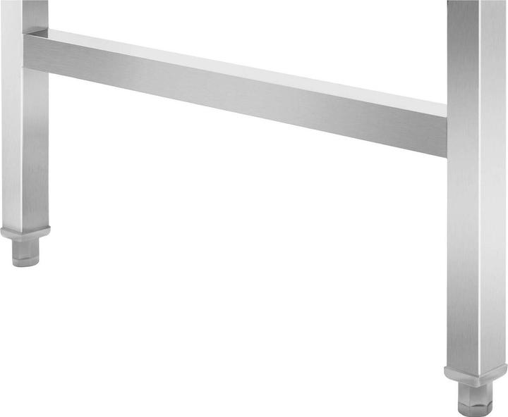 Produktbild Royal Catering Arbeitstisch Edelstahltisch Edelstahl klappbar höhenverstellbar 60x100cm 200 kg