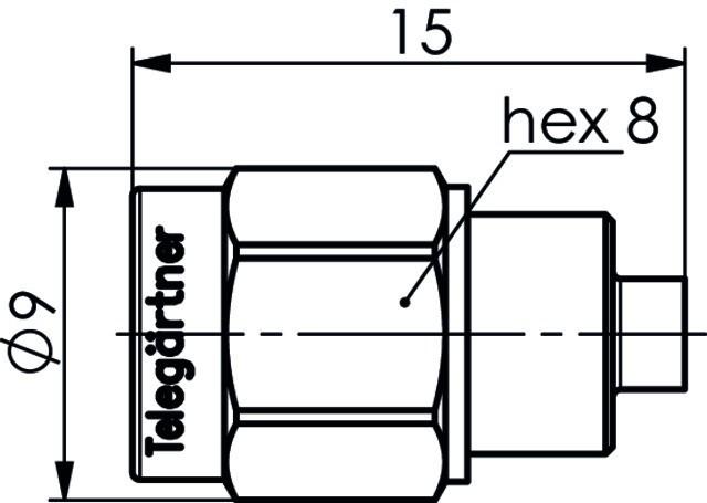 Image du produit Telegärtner Résistance de terminaison J01152R0011 Or 1 pce