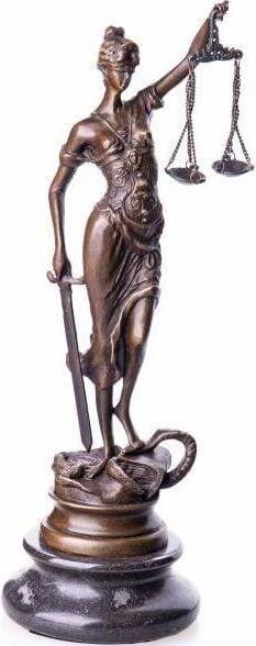 Image du produit Palazzo Justice Justice signée Sculpture en bronze