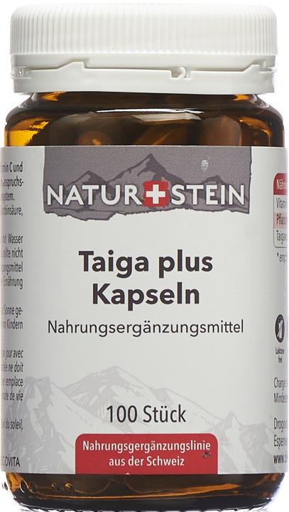 Actual product image Naturstein Taiga plus (100 Piece, Capsules, 157 g)
