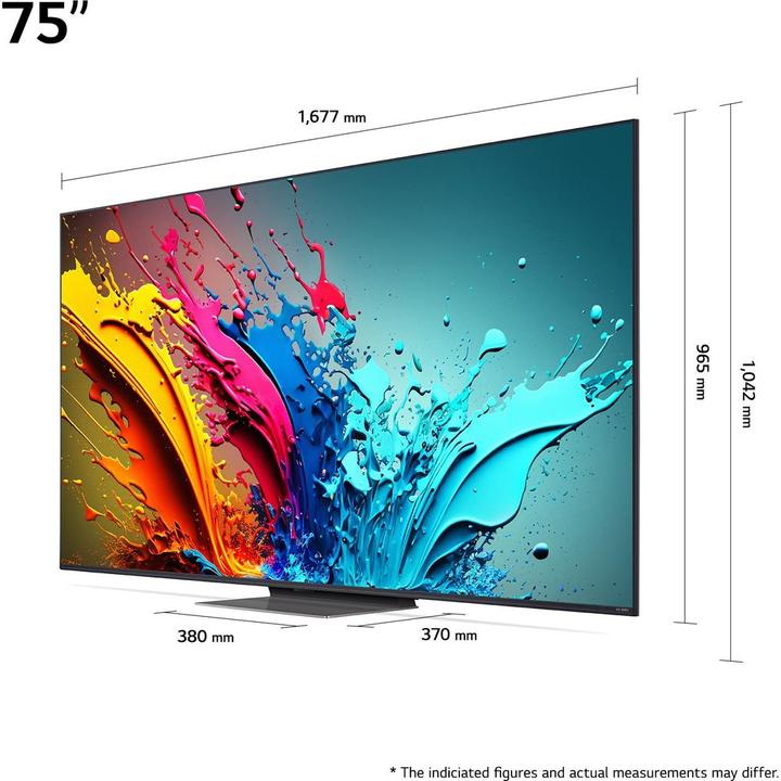 Actual product image LG 75QNED86T6A (75", QNED86, QNED, 4K, 2024)