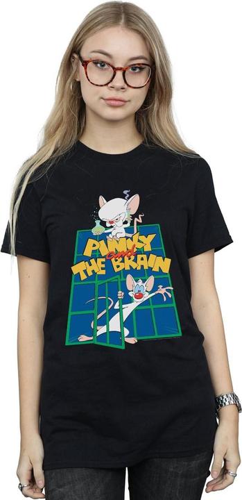 Immagine prodotto Universal Textiles Pinky And The Brain Laboratory Maglietta Ampia Donna (3XL)