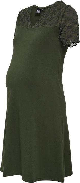 Image du produit Only Maternity Robe curvy à col en V et manches courtes (XXL)